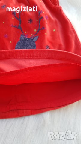 Коледна рокля за бебе 3 месеца, снимка 2 - Бебешки рокли - 38704510