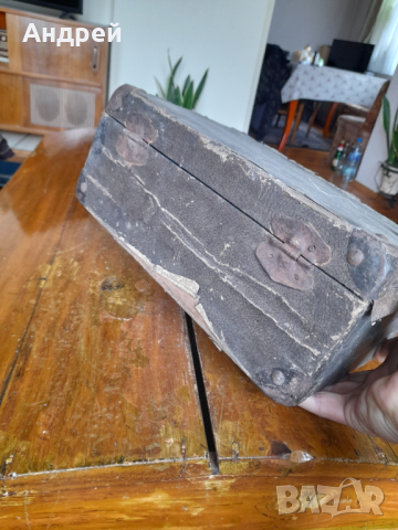 Старо дървено куфарче #2, снимка 5 - Други ценни предмети - 44864560