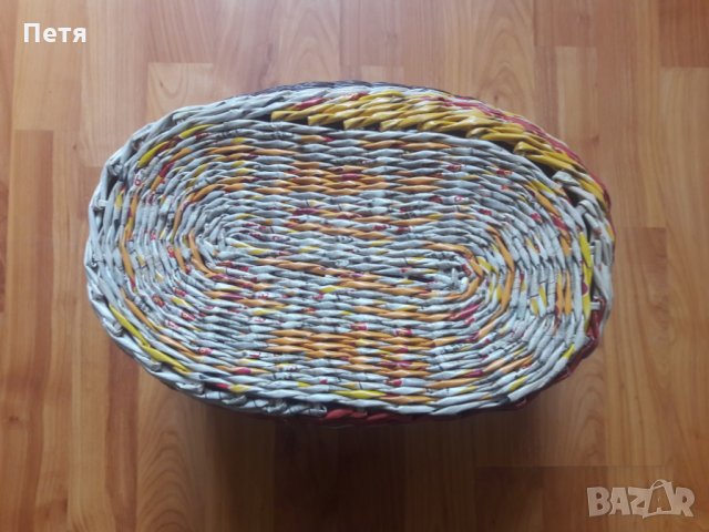 Плетен кош, снимка 4 - Декорация за дома - 28899593