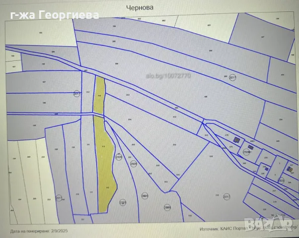 Продавам парцел-вид територия : горска-м. Маница, Варна, снимка 3 - Парцели - 49237797