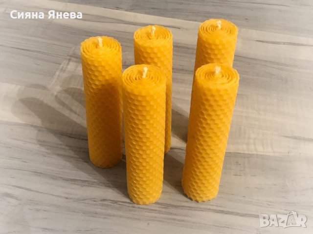 Восъчни свещи - различни видове , снимка 7 - Декорация за дома - 38584912