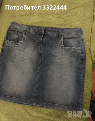 Дамска дънкова пола 