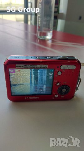 Фотоапарат  SAMSUNG DigimaxI5+подаръци, снимка 4 - Фотоапарати - 33448254