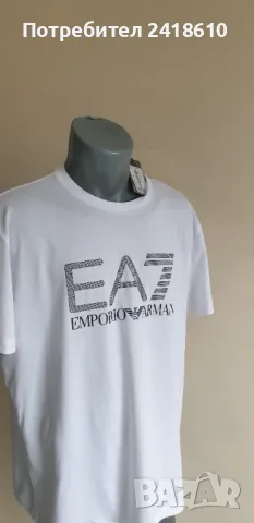 Emporio Armani EA7 Cotton Mens Size XL - 2XL НОВО! ОРИГИНАЛ! Мъжка Тениска!, снимка 2 - Тениски - 49530991