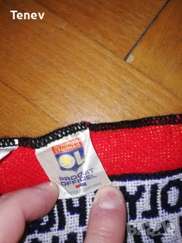 Олимпик Лион ПСВ Айндховен Шампионска Лига 2005 оригинален официален шал Lyon PSV Eindhoven , снимка 5 - Футбол - 53058711