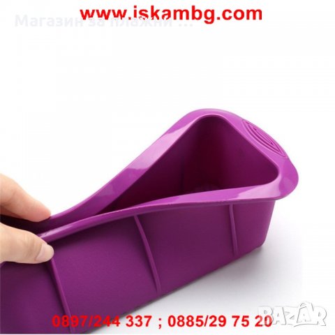 Силиконова форма за печене - правоъгълна  код 1893, снимка 8 - Други - 26982372