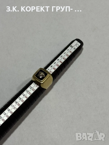 Златен пръстен 14К, снимка 6 - Пръстени - 53038011