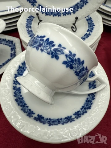 Rosenthal Maria сервиз за хранене и кафе за 6 човека Отлично състояние, снимка 2 - Сервизи - 50541363