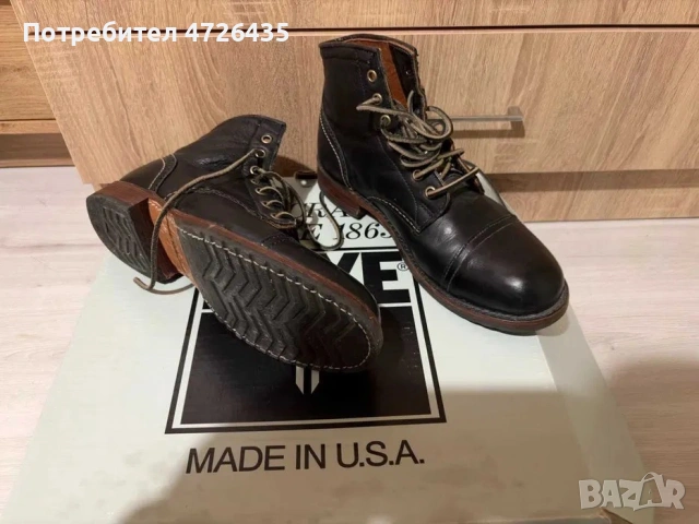 Кожени обувки/боти - Frye, снимка 2 - Ежедневни обувки - 53325081