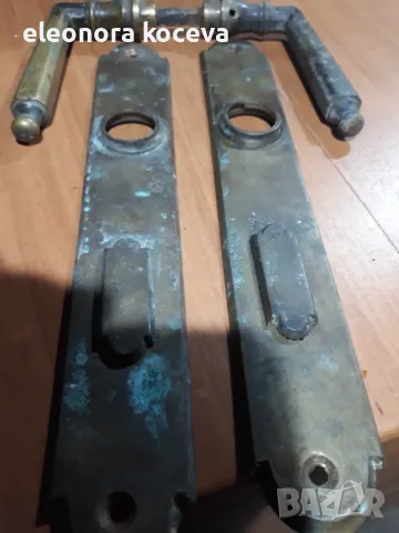 Месингови дръжки, снимка 4 - Антикварни и старинни предмети - 49673748
