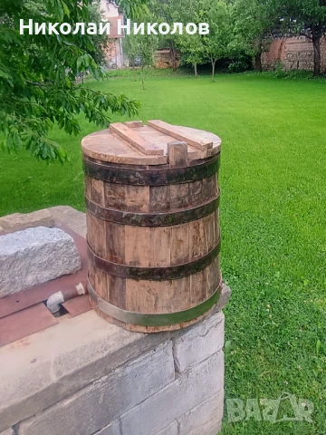 Стар съд за съхранение, снимка 6 - Антикварни и старинни предмети - 50448798