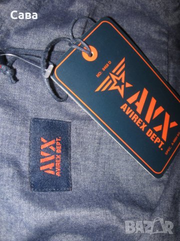 Риза AVIREX  мъжка,М, снимка 1 - Ризи - 38399835