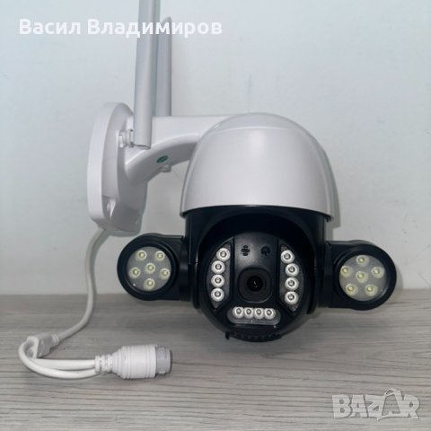 Куполна Безжична Kамера А10, снимка 3 - IP камери - 43587465