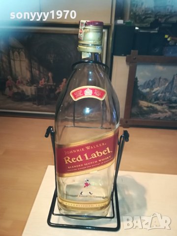 ПОРЪЧАНО!!! johnnie walker-BIG 4.5l празно шише с люлка 1304212050, снимка 4 - Колекции - 32537410