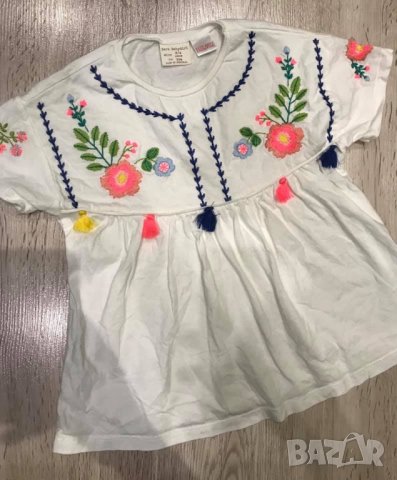 Нова блузка ZARA и дънки Name It 3-4г, снимка 2 - Детски комплекти - 28494399