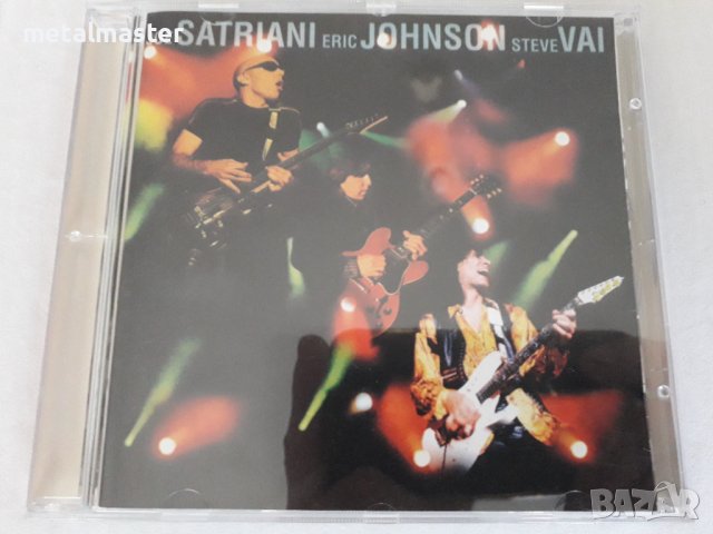 J. Satriani, E. Johnson, S. Vai - G3 - Live In Concert (1997), снимка 2 - CD дискове - 44085027