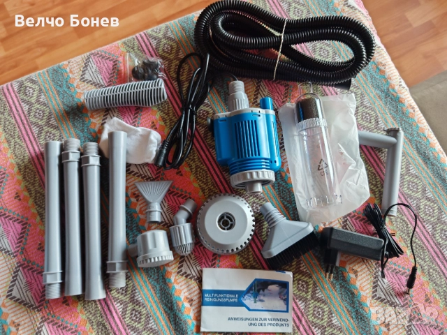 Електрически сифон за почистване на аквариум Boxtech BT023, снимка 3 - Аквариуми - 52794177