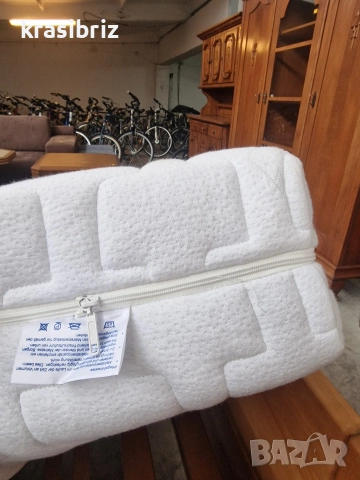 Масивно Легло с Нощно шкафче-внос от Германия!, снимка 8 - Спални и легла - 53506805