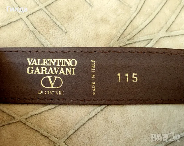 Valentino Garavani колан естествена кожа наличен, снимка 8 - Колани - 50159399