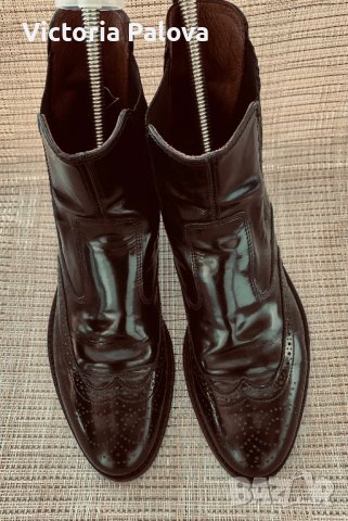 Елегантни модерни боти/ботуши челси NERO GIARDINI Италия, снимка 2 - Дамски боти - 39643145