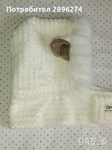 Шапка с ушички, снимка 4 - Шапки - 52051246