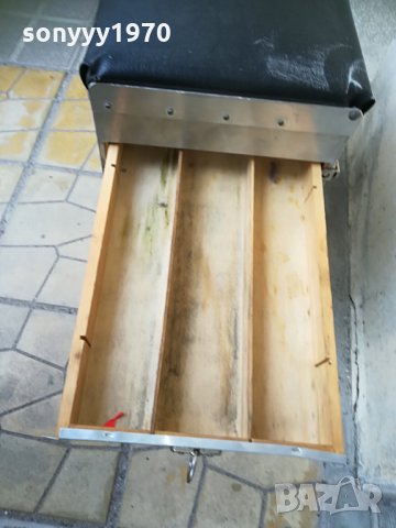 рибарски алуминиев стол с повер станция 2404211826, снимка 16 - Екипировка - 32667365