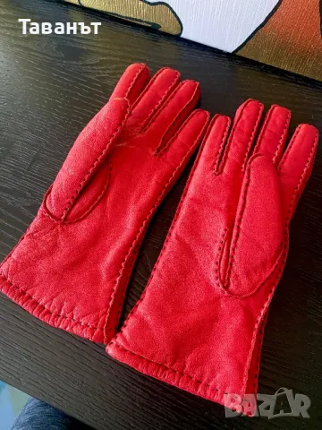 Страхотни ръчно шити кожени ръкавици , снимка 6 - Ръкавици - 48551206