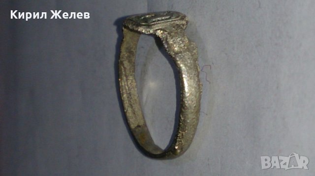 Старинен пръстен сачан орнаментиран - 59861, снимка 3 - Пръстени - 29012443
