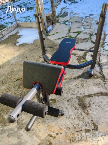 Комбинирана фитнес лежанка, снимка 6 - Фитнес уреди - 53141021
