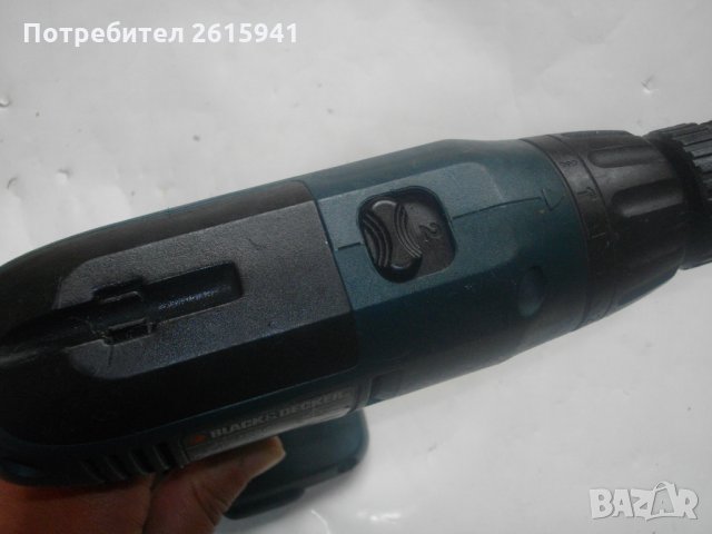 Ударно Black Decker KC1282C-12 Волта Боди-Тяло За Винтоверт-Отлично, снимка 11 - Винтоверти - 28316285