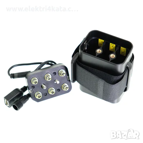 Водоустойчив Power Bank 12.4V (6 x 18650), снимка 3 - Друга електроника - 47586532