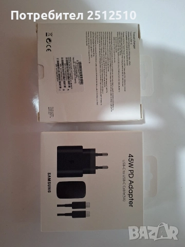 Продавам чисто ново бързо зарядно Samsung 45 W., снимка 4 - Samsung - 53137800
