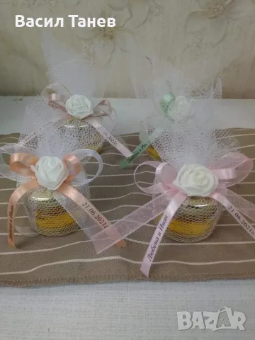 Подаръци за гости мед , снимка 4 - Подаръци за кръщене - 49218425