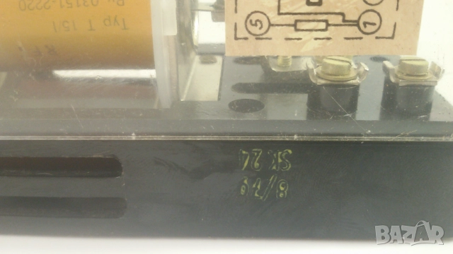 Ретро живачно реле VEB Relaistechnik ГДР, снимка 9 - Антикварни и старинни предмети - 52847872