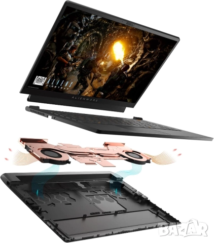 Нов Alienware M15 R6 15.6" FHD 360Hz/i7 11800H/16GB/512GB/RTX 3060/W11, снимка 10 - Лаптопи за игри - 52444846