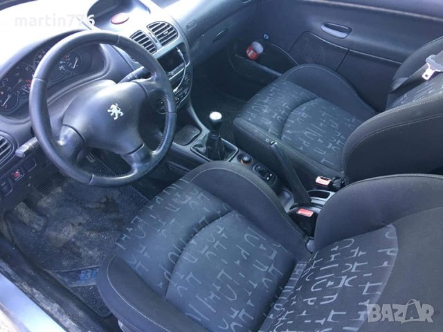 Peugeot 206 1.4i на части, снимка 8 - Автомобили и джипове - 28456641