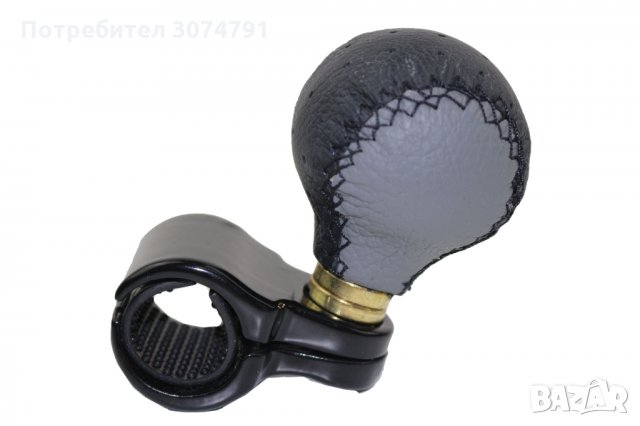 Въртяща Кожена Топка за Волан за Камион, Автобус, Ван, Бус, Автомобил, снимка 3 - Аксесоари и консумативи - 32926498