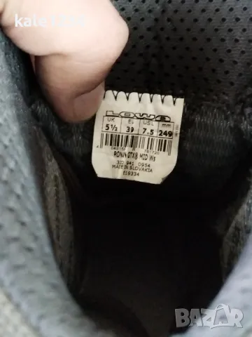 Lowa. Gore-tex. GTX. 39 номер. Обувки. Боти. Кубинки. Туристически. Нови! Оригинал. , снимка 11 - Дамски боти - 47925374