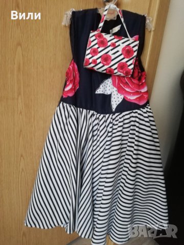 Рокля с чантичка