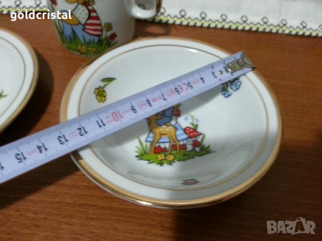 Полски порцелан детски комплект , снимка 7 - Антикварни и старинни предмети - 43453450