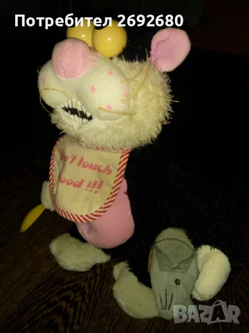 Интерактивна играчка на батерии - котарак с мишка, снимка 9 - Електрически играчки - 48115538
