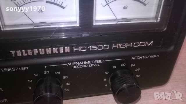 TELEFUNKEN HC1500 HIGH COM-HIFI DECK-ВНОС ХОЛАНДИЯ, снимка 18 - Декове - 27790261