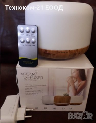 Арома дифузер с основа дърво, снимка 3 - Други стоки за дома - 39344889