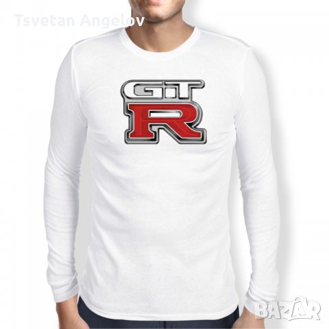 Мъжка тениска "Nissan GTR", снимка 3 - Тениски - 32629994