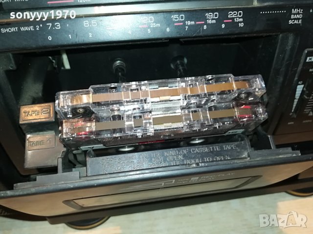 sharp wf-t379z made in japan 1804211157, снимка 6 - Радиокасетофони, транзистори - 32590564