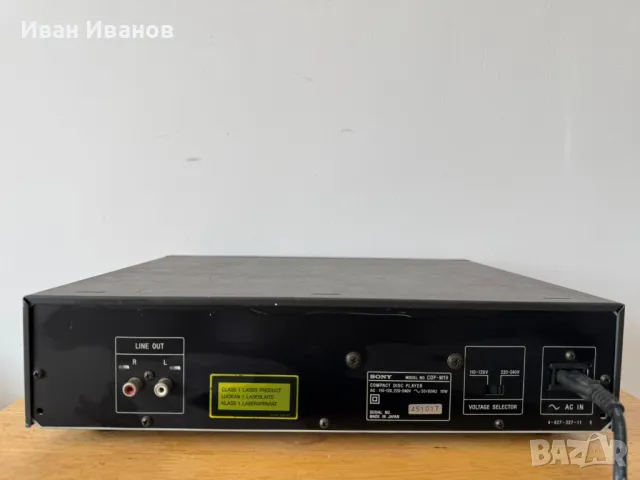 Компакт диск плейър Sony CDP-M19 от 1990-1992, снимка 2 - Ресийвъри, усилватели, смесителни пултове - 50165131