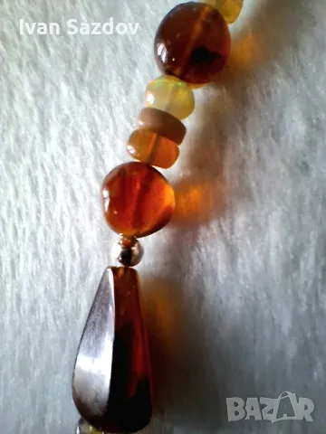 Кехлибарено колие ✨️The Queen✨️, снимка 8 - Колиета, медальони, синджири - 50020136