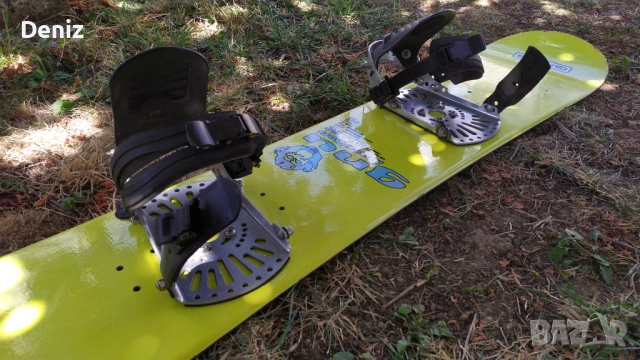 Сноуборд Gnu Hasselhoff 150/152; effective edge: 114 cm., снимка 14 - Зимни спортове - 53592153