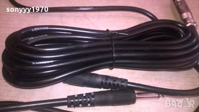 shure mic cable-нов кабел за микрофон-65лв за брои, снимка 8 - Микрофони - 27396315