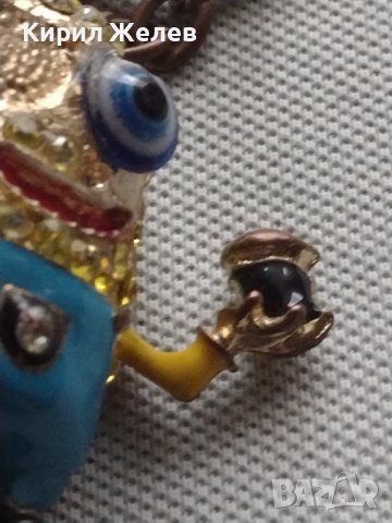 Модерен ключодържател МИНЬОНИТЕ много красив стилен дизайн метален 42378, снимка 4 - Колекции - 43620353